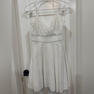 Trixxi White Lace Mini Dress